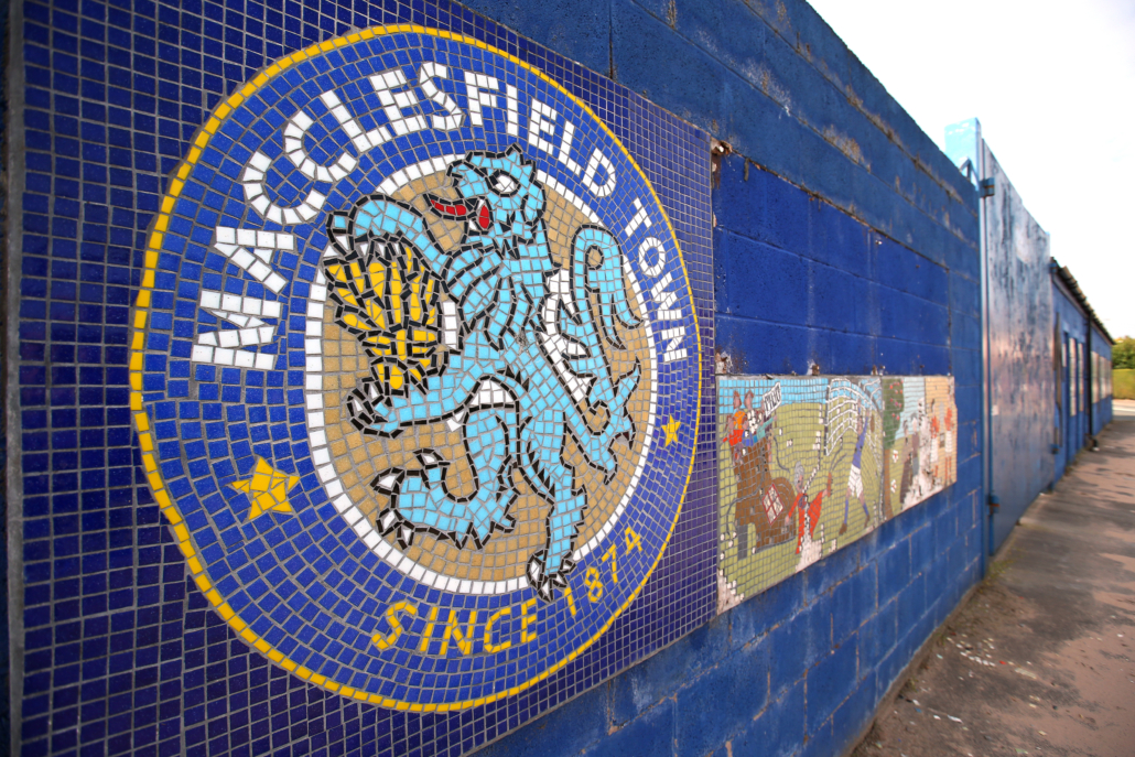 General Views of Moss Rose Ground home of Macclesfield Town